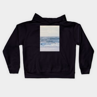 Walk at the beach Kids Hoodie